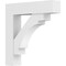 Ekena Millwork Standard Merced Architectural Grade PVC Bracket with Block Ends, 5"W x 30"D x 30"H BKTP05X30X30MRC05 - alternate 1